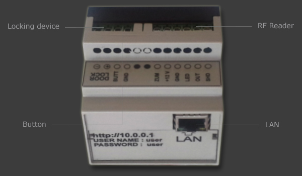 server for locking system